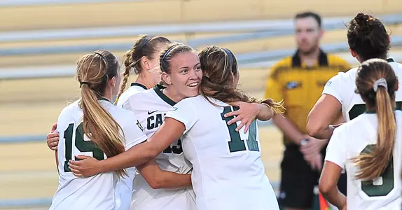 Johnson Golden Goal Leads Cal Poly to 1-0 Win Over Saint Mary's Image
