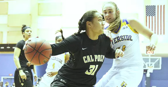 UC Riverside Women's Basketball Tops Cal Poly for 68-59 Home Win Image