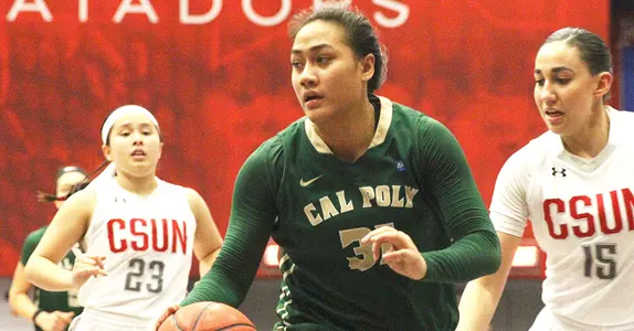 Leaupepe Leads Cal Poly to 70-63 Big West Road Win Over CSUN Image