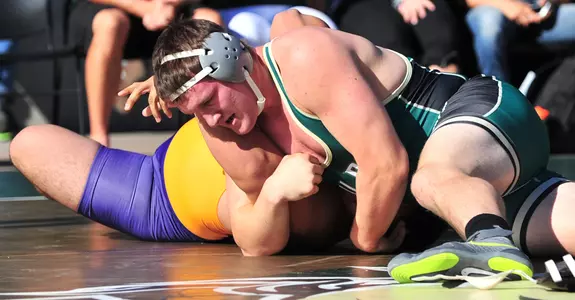 Cal Poly Rallies to Defeat West Virginia 19-18 in Non-Conference Dual Image