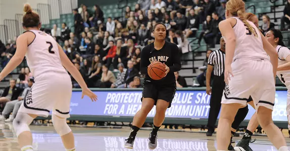 Cal Poly Women's Basketball Edged at Home by UC Davis, 61-53 Image