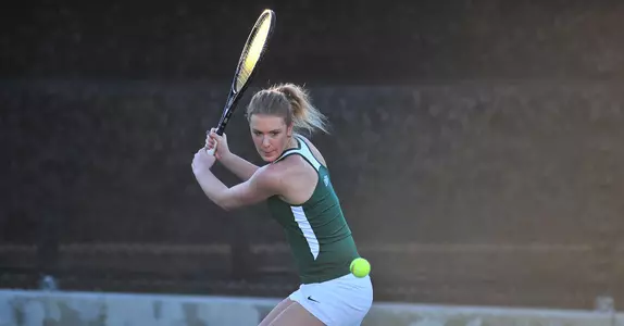 Mustang Women's Tennis Falls to UC San Diego Image