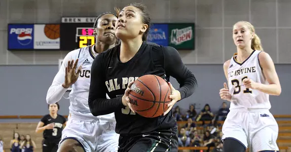 Gilbert, Leaupepe Twins Lead Cal Poly to 78-60 Road Win Over UC Irvine Image