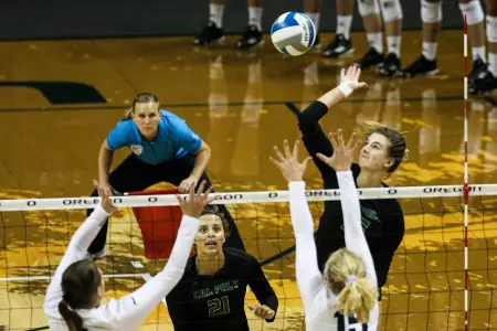 Mustangs Start Tournament With Back-to-Back Sweeps Image