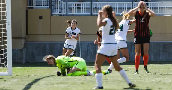 Demijohn Golden Goal Lifts Cal Poly to 2-1 Double-OT Win Over Pacific Image