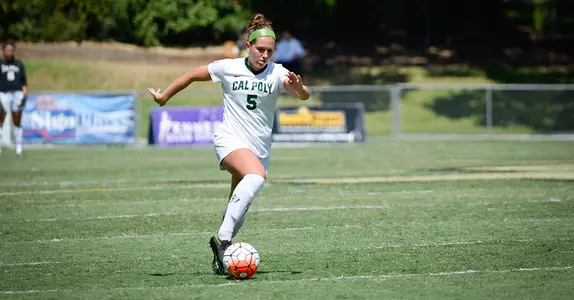 Oregon Soccer Edges Cal Poly 2-1 at Boise State Bronco Tournament Image