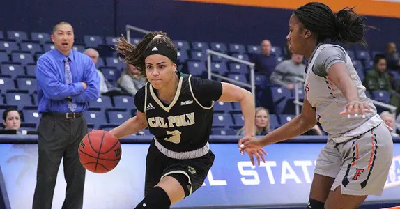 Balanced Attack Lifts Cal Poly to 72-63 Road Win Over Cal State Fullerton Image