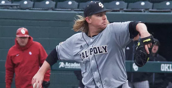 Cal Poly Falls to Oklahoma 4-1 in 2019 Baseball Season Opener Image