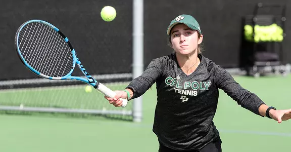 Cal Poly Women's Tennis Edged at UC Davis, 4-3 Image