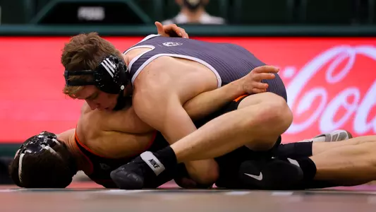 Truax working for near-fall points.