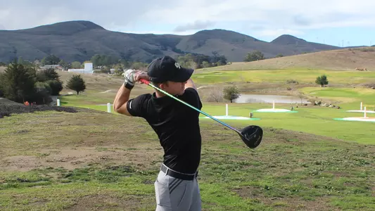 Will Draper during practice round at Dairy Creek.