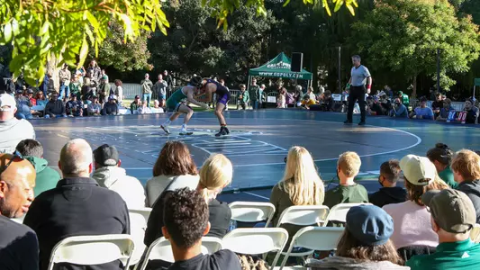 Cal Poly wrestles San Francisco State outdoors.