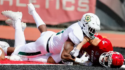 Cal Poly defense against Eastern Washington