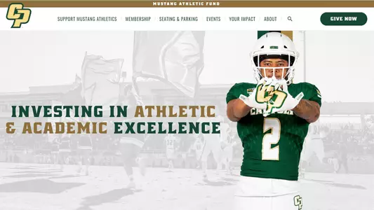 Mustang Athletic Fund graphic