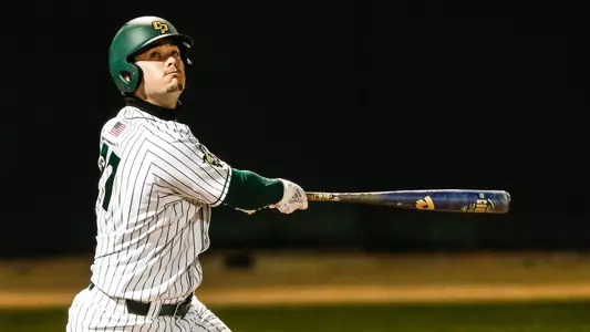 Matt Lopez follows the ball.