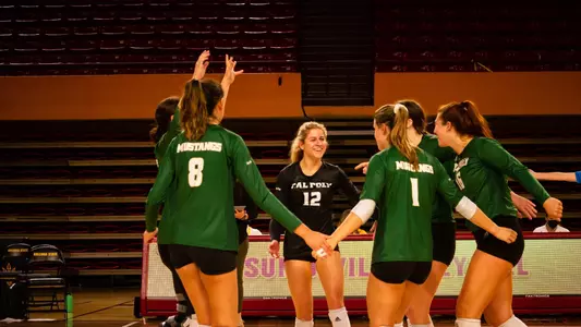 Cal Poly Volleyball vs. TAMCC 8-28-21