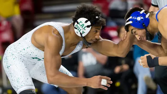 Adam Kemp wrestles at Pac-12 Finals.