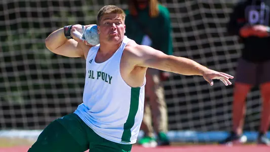 Corban Payne has the second-best men's shot mark of the 2022 season with a mark of 56 feet, 3.25 inches.