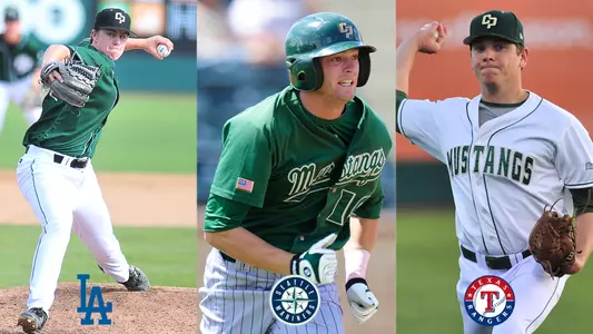 Cal Poly's three Major Leaguers