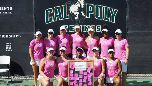 Pink Day Match Team Photo