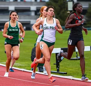 Sierra Brill competes in the Cal Poly Open on March 4