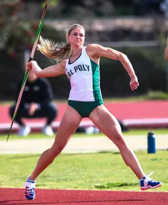 Adelae Fredeen, javelin, March 25, Cal Poly Track and Field Invitational