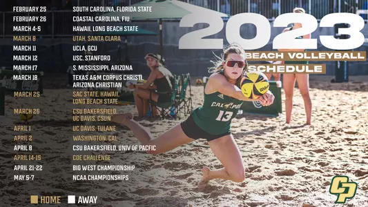 2023 Beach VB Schedule Graphic