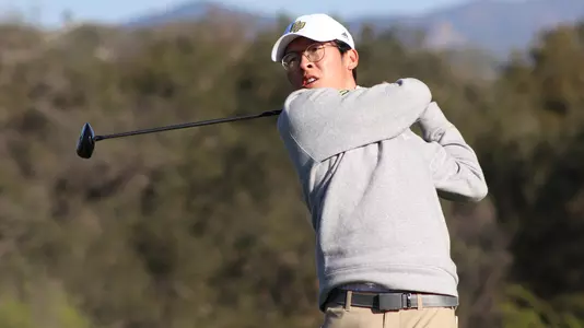 Austin Liu with a drive in Orange County Classic.