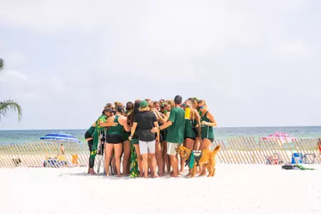 BVB Team Huddle NCAA Championship 2024