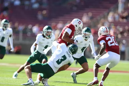 Ethan Calvert tackle