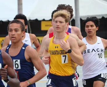 Eric running to record