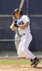 Freshman Steve Brown extended his hitting streak to a team-high 14-game streak after going 1-for-4 today.
