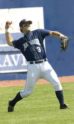 Senior Andy Zellers tied his career high with three hits on the afternoon.