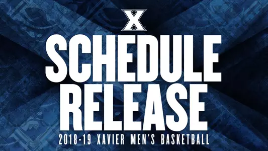 2018-19 Men's Basketball - Schedule Release Graphic