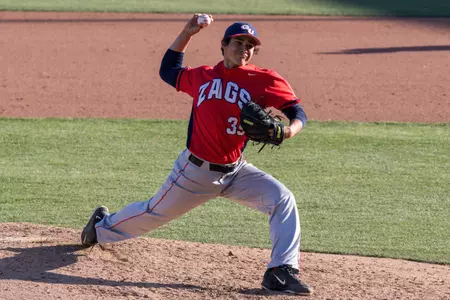 Morgan posted a 0.86 ERA in seven starts with the Matsu Miners of the Alaska Baseball League this summer.