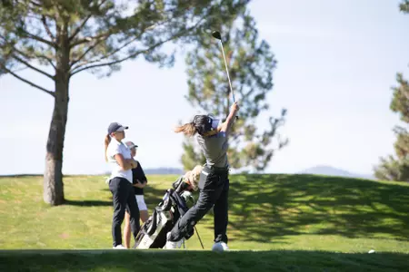 Jessica Mangrobang tee shot