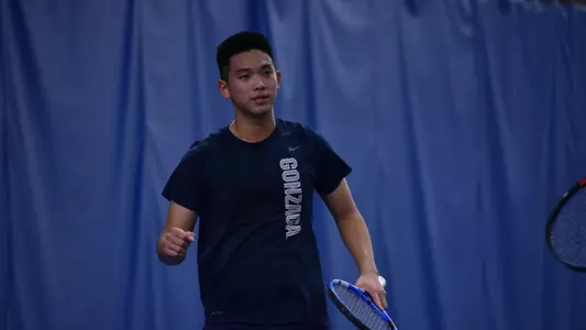 Bryan Husin celebrates a point