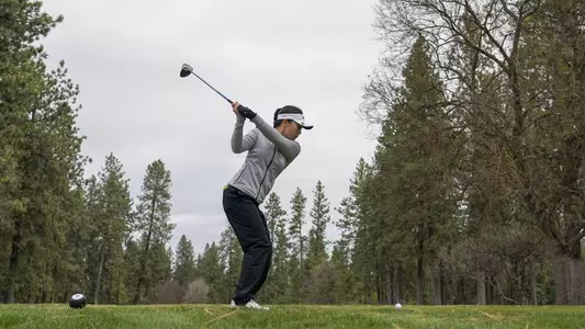 Quynn Duong at the NCAA Golf: WCC Championships