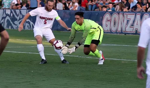 Johan Garibay makes a save