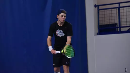 Matthew Hollingworth serves