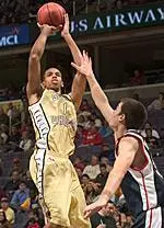 Omar Williams in action at last year's BB&amp;T Classic.