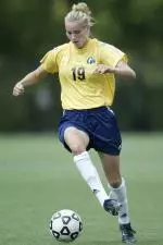 GW's Sarah Sample scored the game's only goal