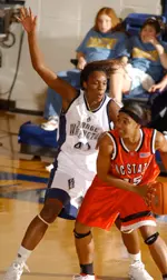 Jessica Simmonds is eighth in the A-10 in scoring at 15.2 points per game.