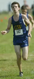 Sophomore Mark Drath was the Colonials' top finisher in the men's 8K race at the Cavalier Open on Saturday, Nov. 5.