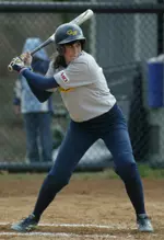 Freshman Jackie Yaniga earned her second A-10 Softball Rookie of the Week accolade this season.