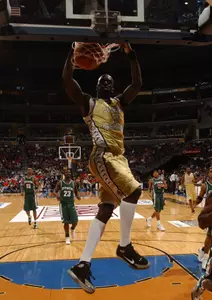 Former GW star Pops Mensah-Bonsu was signed by the Dallas Mavericks on Thursday.