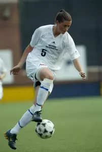 Meg Pyle scored two goals against Howard