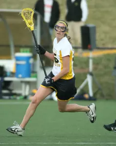 Rookie Taylor Donohue's career-high six-point effort propelled GW past St. Bonaventure 15-9 and into the A-10 Championship final for the first time.