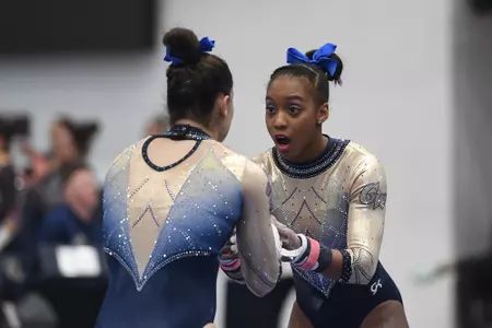 Chambliss first bumps with Karpova.