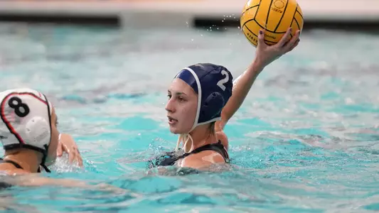 Alana Ponce surveys the defense.